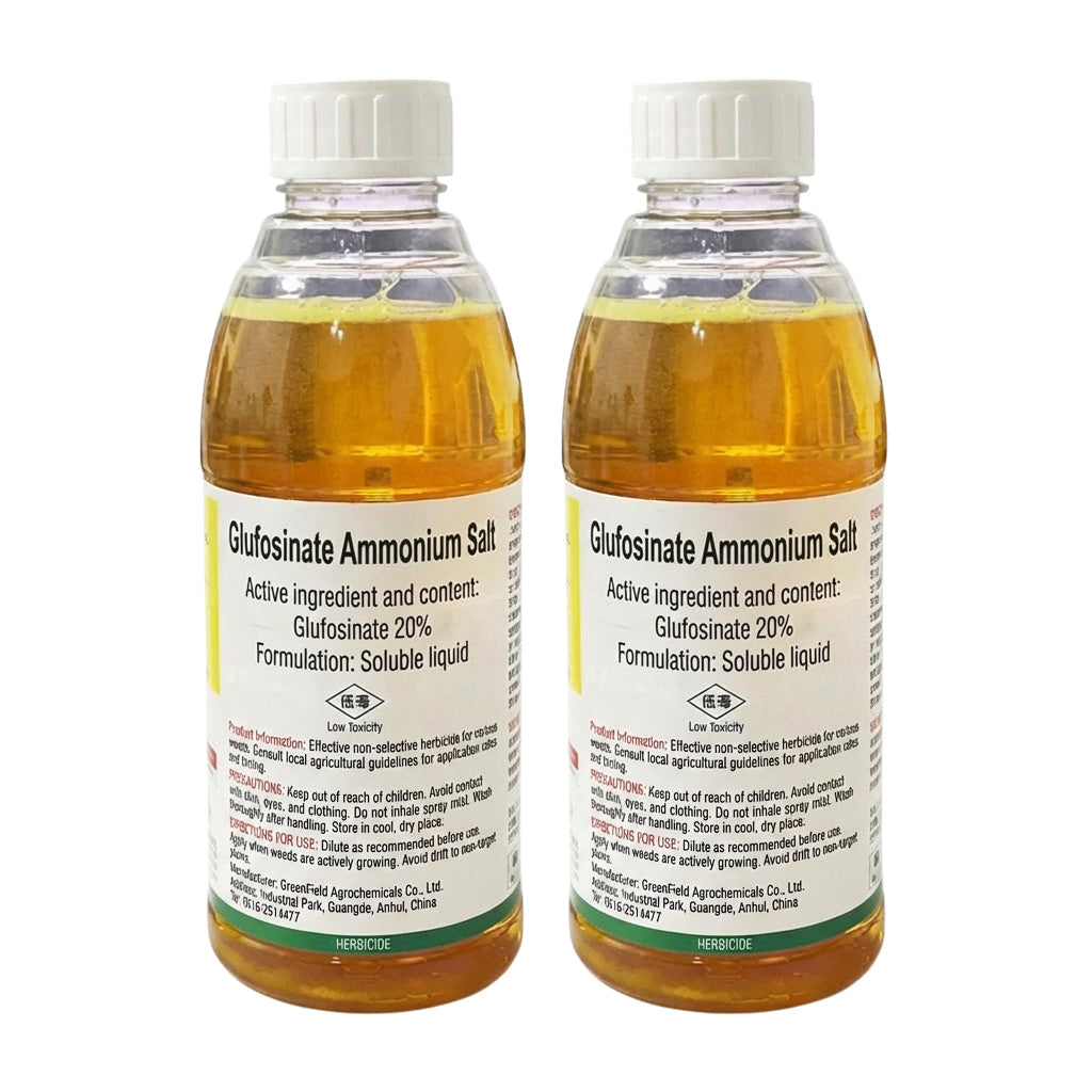 Glufosinate 20% SL Herbicide, Non-Selective Post-Emergence Weed Control for Fields & Orchards