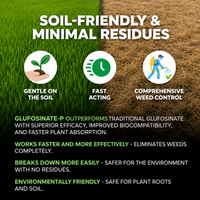 Glyphosate Herbicide High-Concentrate – Weed Killer for Agricultural & Land Maintenance