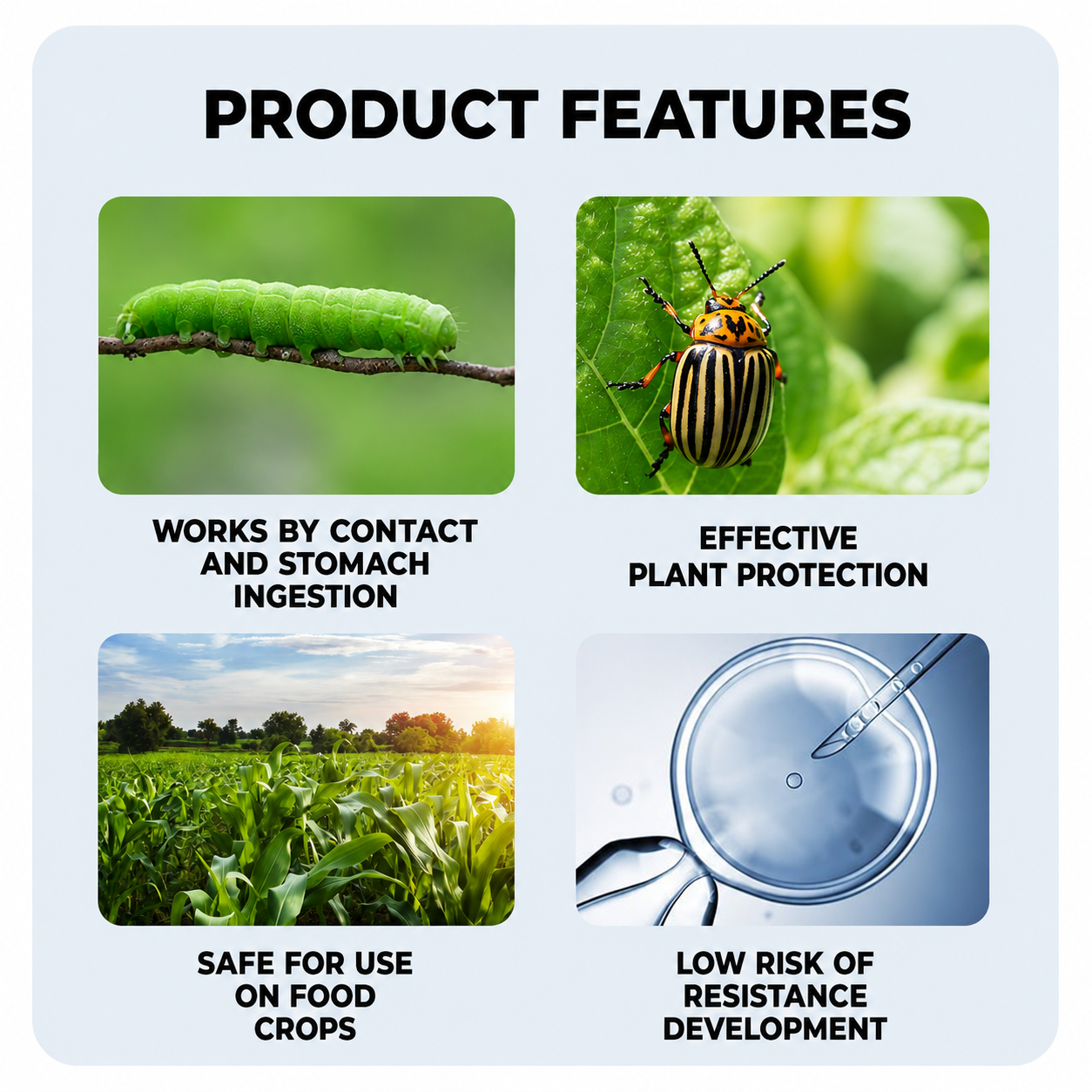 Abamectin 1.8% EC – Insecticide & Miticide for Vegetables, Fruits & Ornamental Plants
