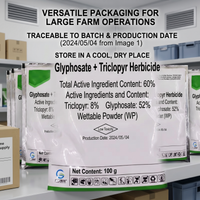Glyphosate Trichloropyrimidinyl Phosphonate 60% Herbicide for Weed Control Systemic Weed Management