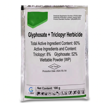 Glyphosate Trichloropyrimidinyl Phosphonate 60% Herbicide for Weed Control Systemic Weed Management