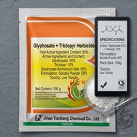 Glyphosate Trichloropyridinyl 60% Herbicide for Vine & Shrub Weed Control 100g | Systemic Weed Management