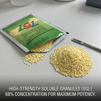Glyphosate Ammonium Salt 68% Granular Herbicide for Weed & Root Control | Systemic Weed Management