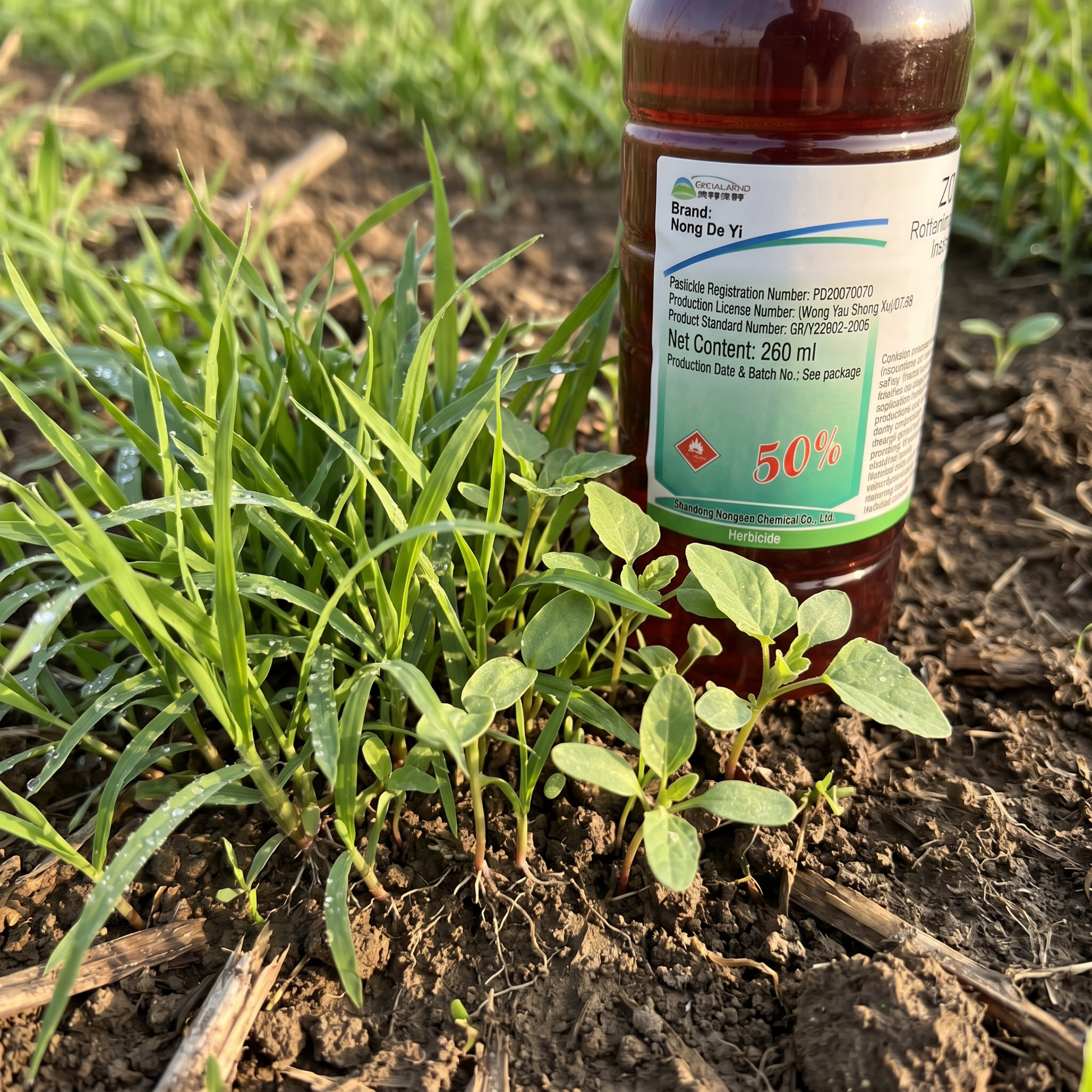Glyphosate 50% Herbicide for Pre-Germination Weed Control | Systemic Weed Management for Field Crops
