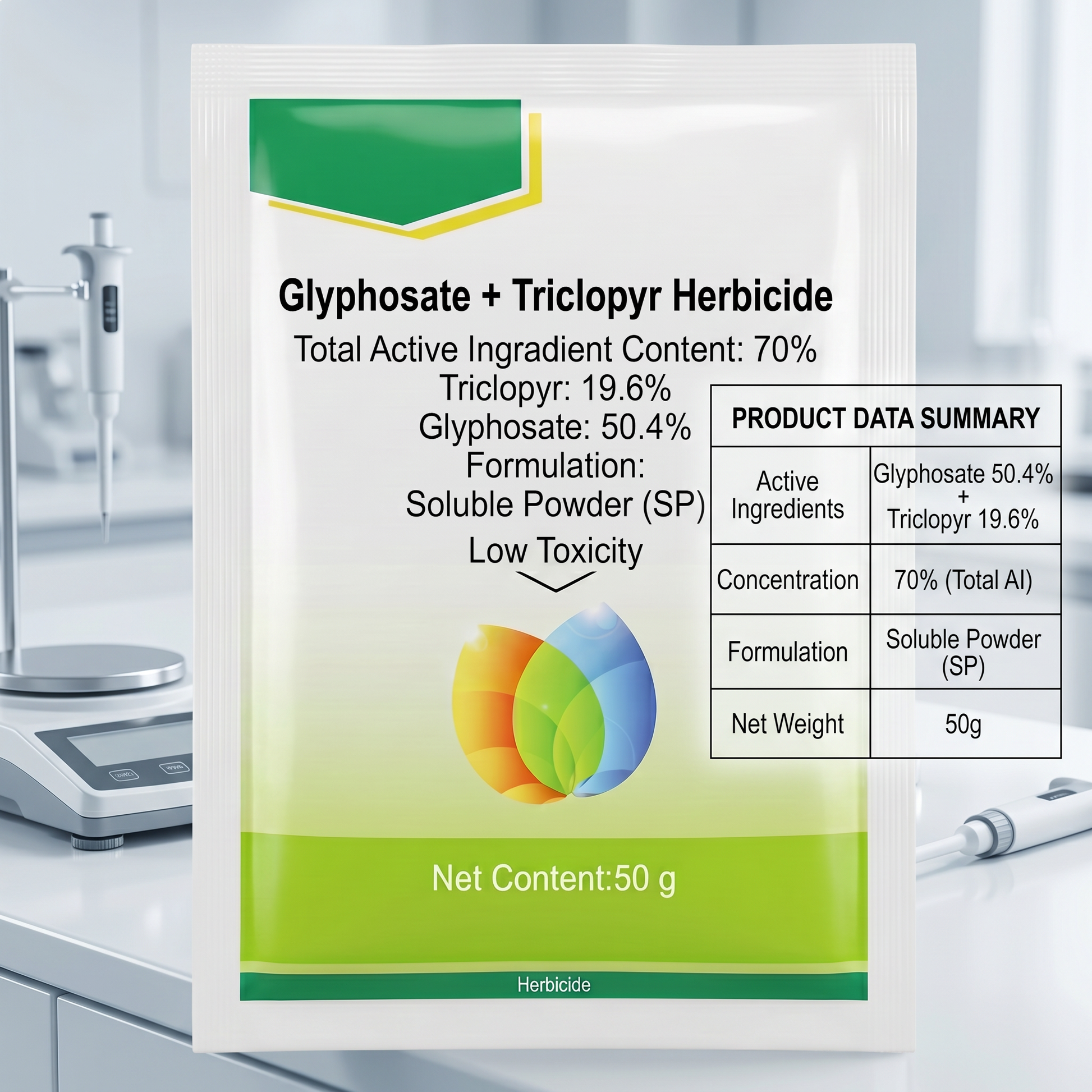 Glyphosate Trichloropyrimidinyl Acid 70% Herbicide for Vine & Shrub Weed Control | Systemic Weed Management