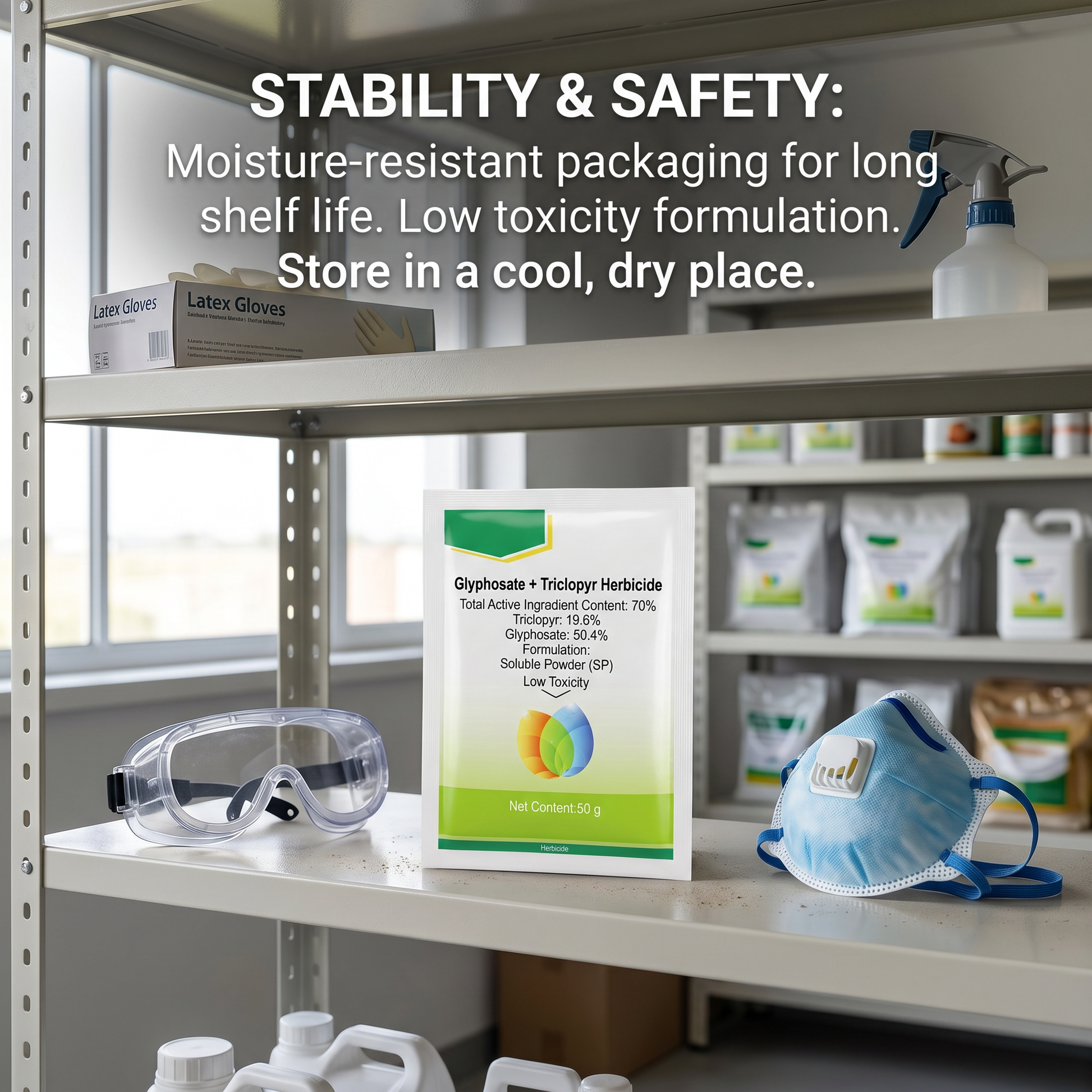 Glyphosate Trichloropyrimidinyl Acid 70% Herbicide for Vine & Shrub Weed Control | Systemic Weed Management