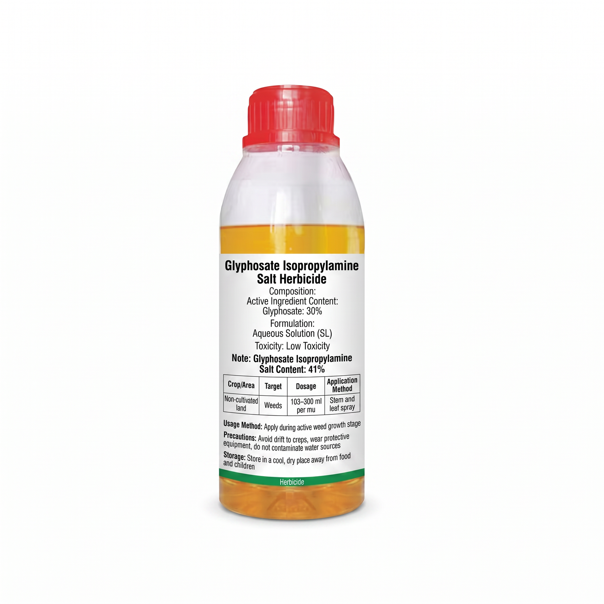 Glyphosate Isopropylamine Salt 41% Herbicide, Broad-Spectrum Systemic Weed Control Solution